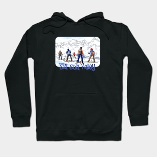 Ski Sun Valley, Idaho Hoodie